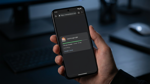 Main screen of QK777 Game apk page for PK players
